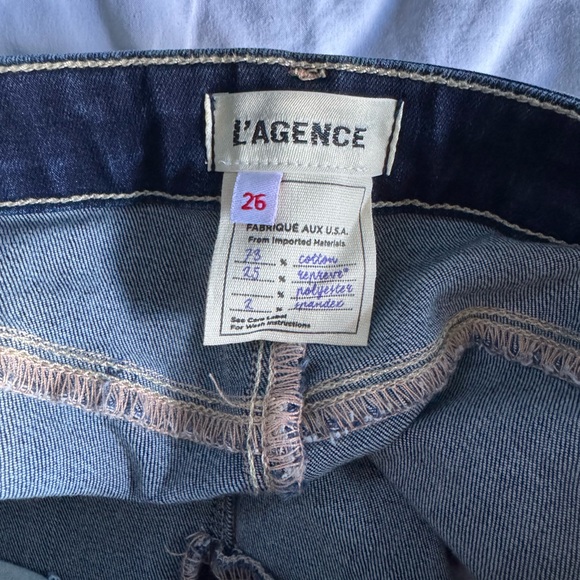 L’Agence Margot Skinny Jean in Columbia Wash size 26 - Picture 6 of 7
